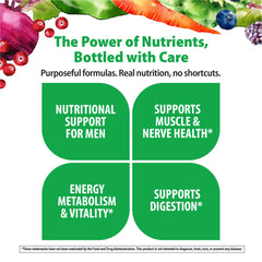 Rainbow Light ingredients label displaying vitamins, enzymes, and probiotic