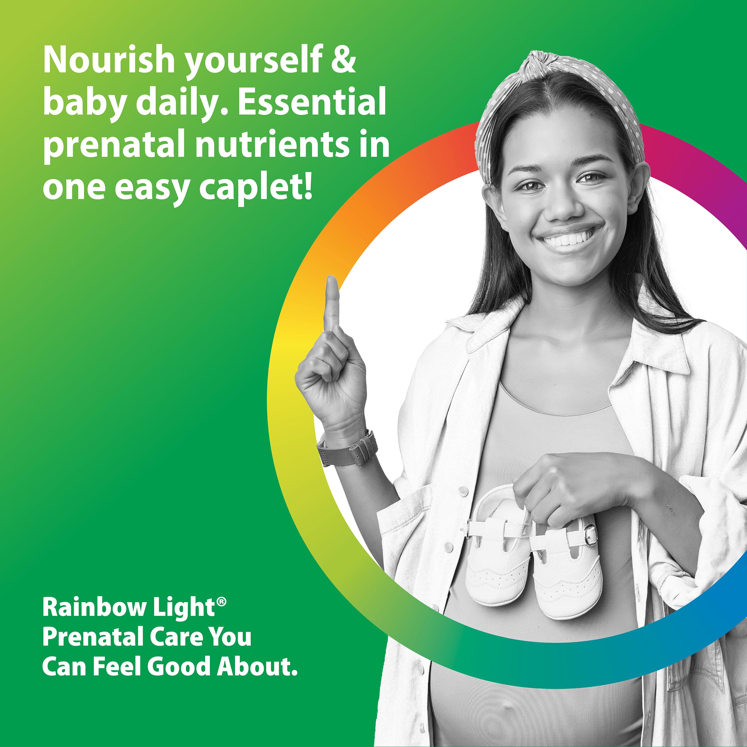Rainbow Light organic superfoods like spirulina and kale for nutrient boost