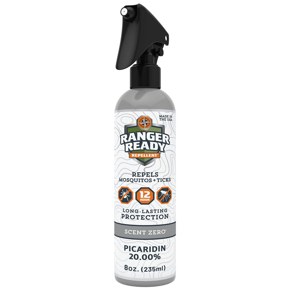 Ranger Ready front packaging showing unscented picaridin benefit