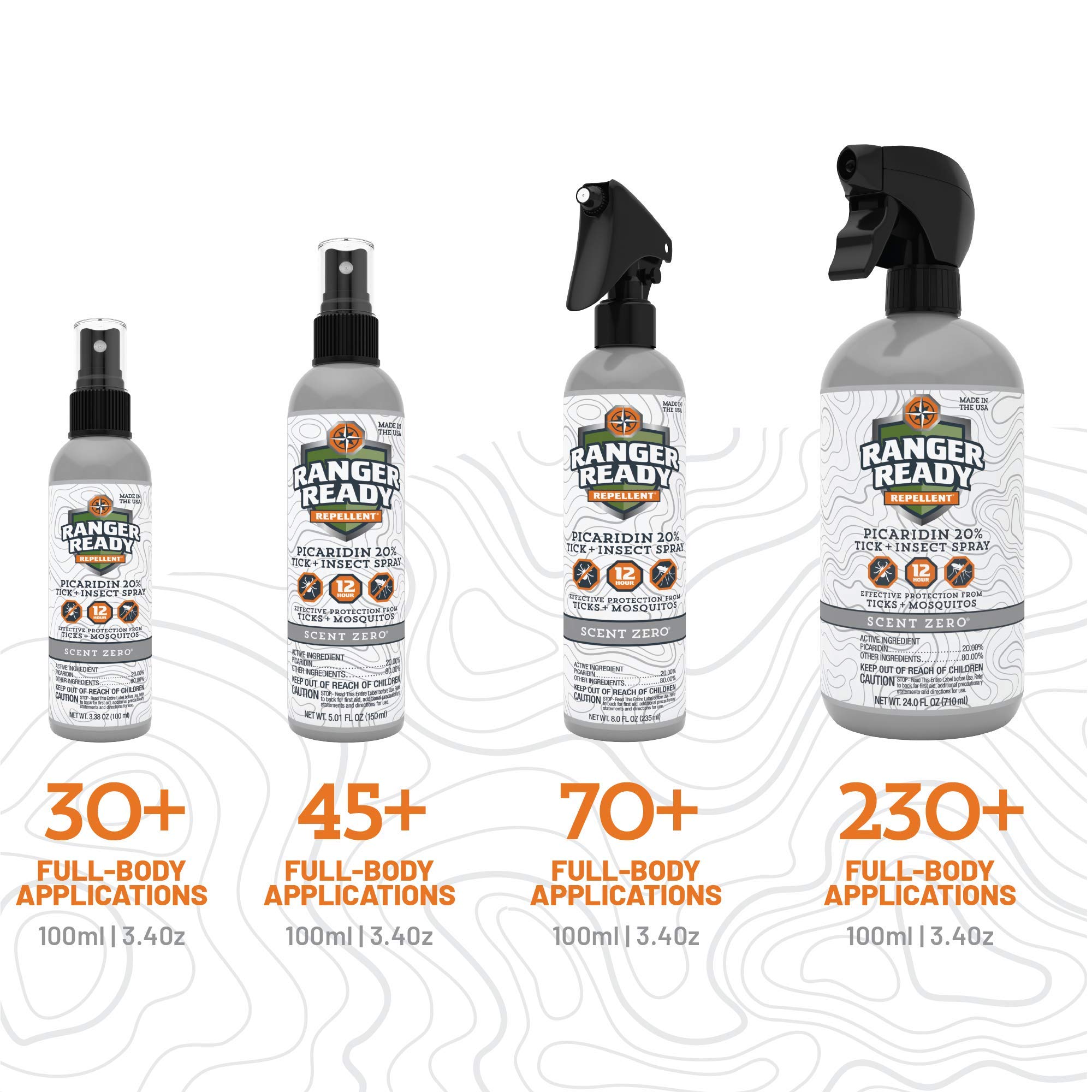 Ranger Ready used by hiker providing reliable outdoor insect protection