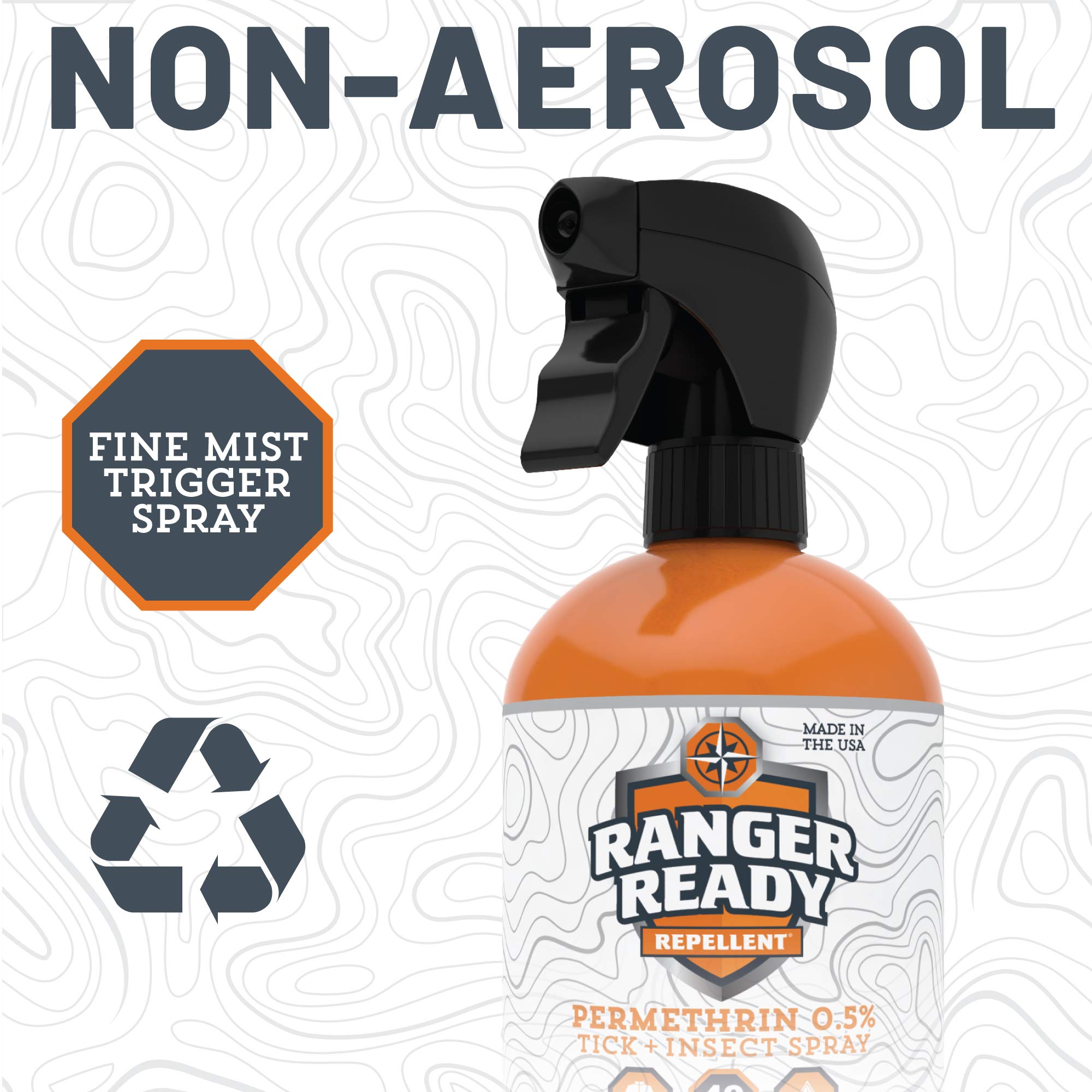 Ranger Ready label detail showing active ingredient and usage