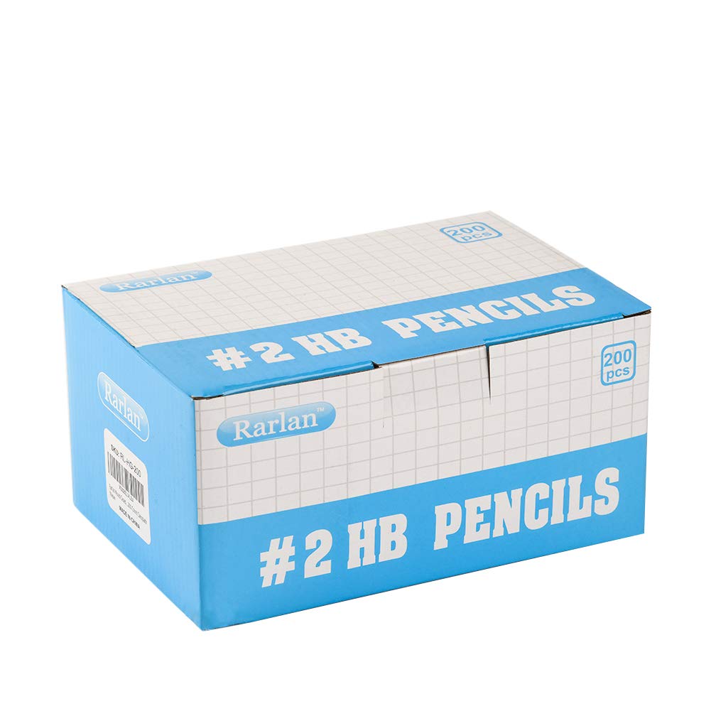 Rarlan sturdy box open with pencils organized for quick distribution