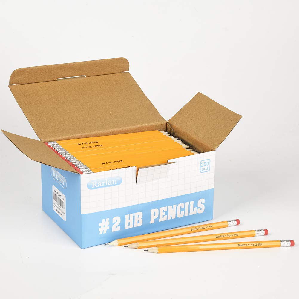 Rarlan pre-sharpened pencil point closeup for immediate classroom use
