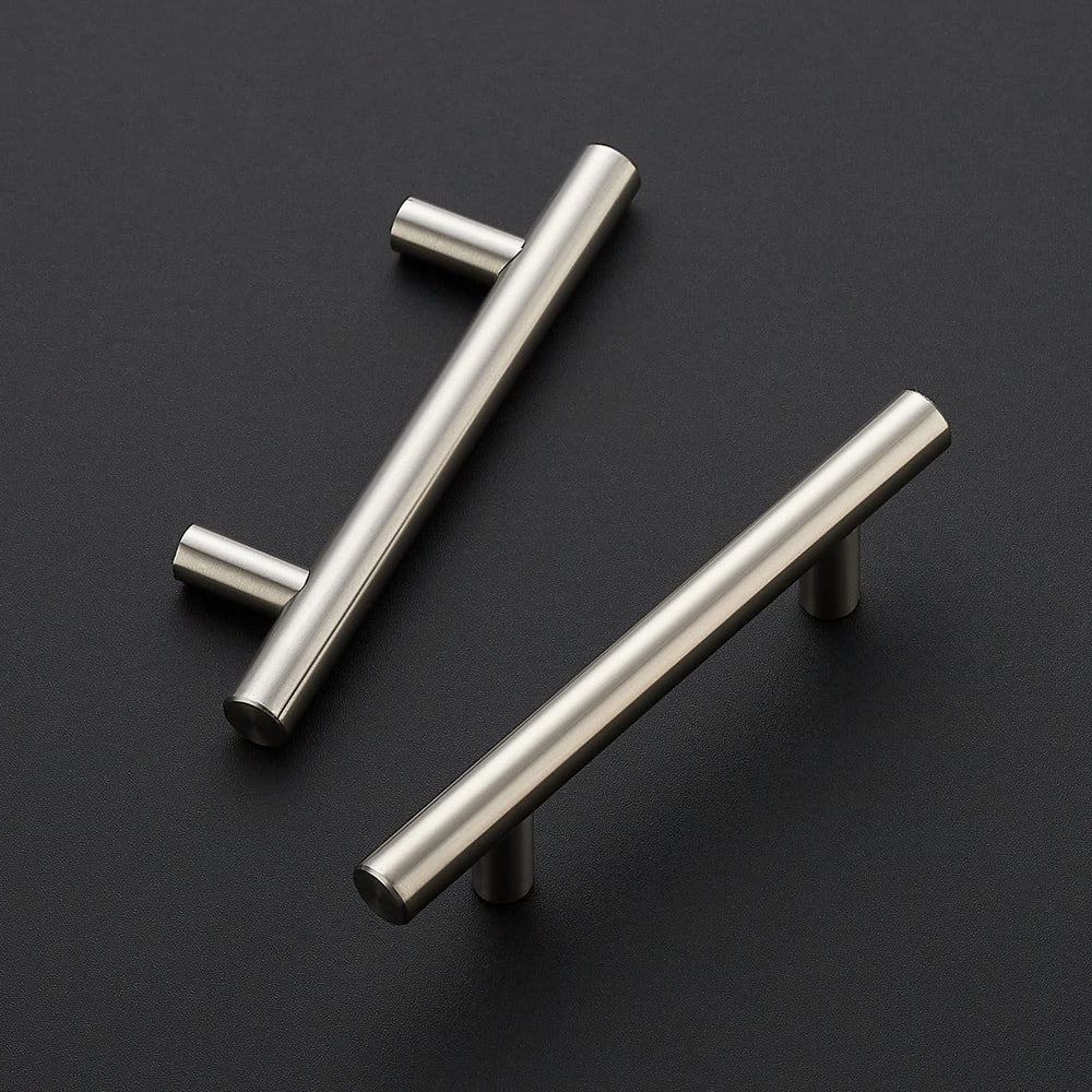 Ravinte close-up of brushed nickel finish highlighting scratch concealment