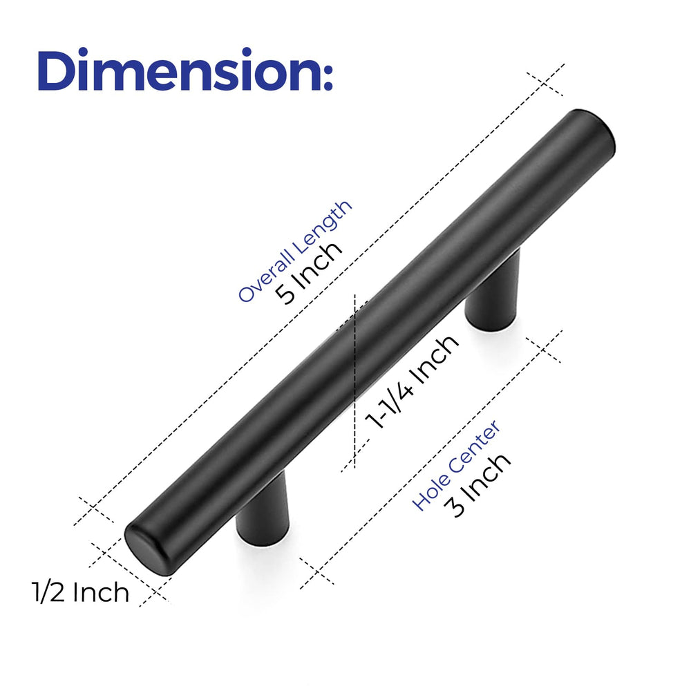 Ravinte handles installed on a kitchen drawer demonstrating comfortable grip and cohesive look