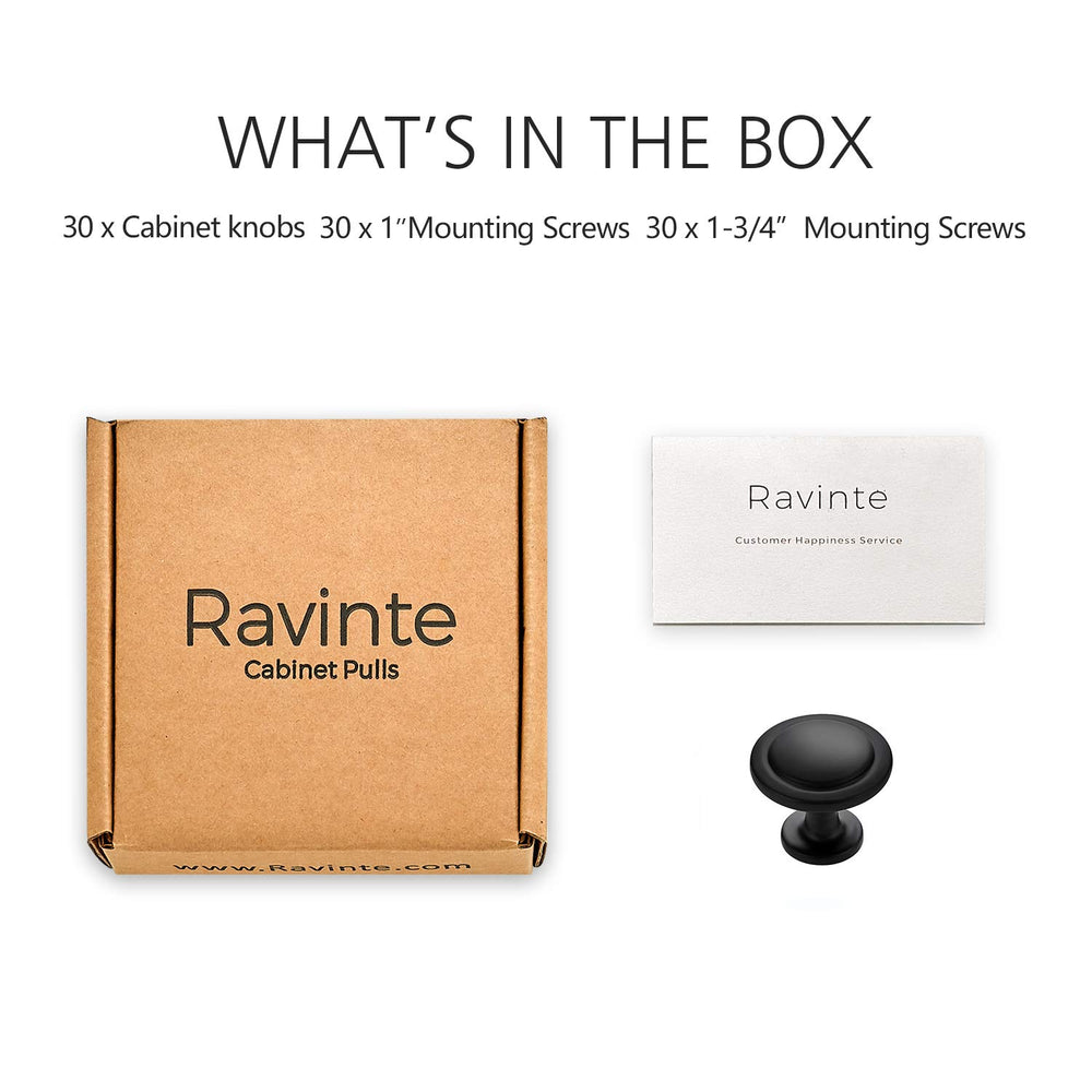 Ravinte styled kitchen cabinet with knobs illustrating cohesive design upgrade