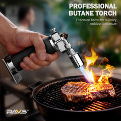 ravs nozzle closeup detail showing precision tip for focused flames