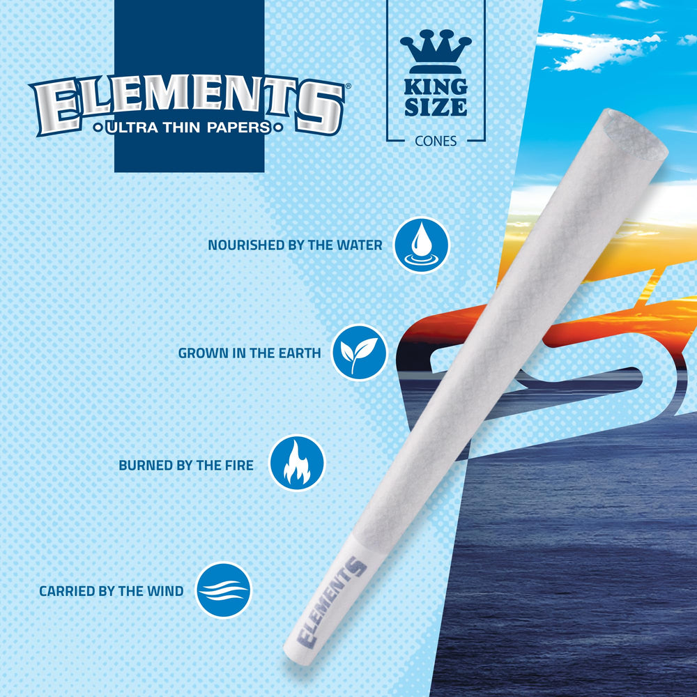 RAW Elements packing tube with cones protecting cones on the go