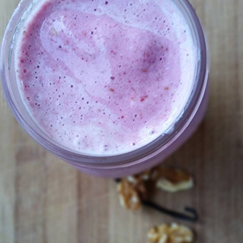 Raw Organic Whey blended in a smoothie showing smooth texture and nutrition boost
