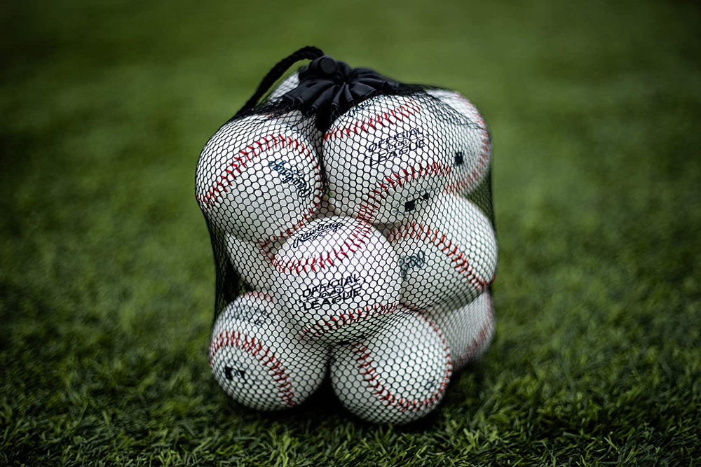 Rawlings core illustration showing solid cork and rubber center reliability