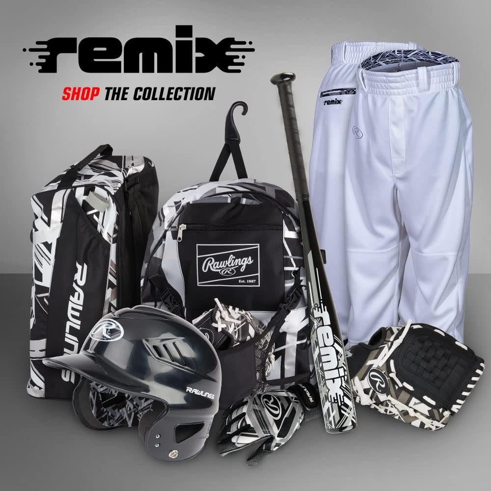 Rawlings REMIX 400D polyester fabric closeup showing durable construction