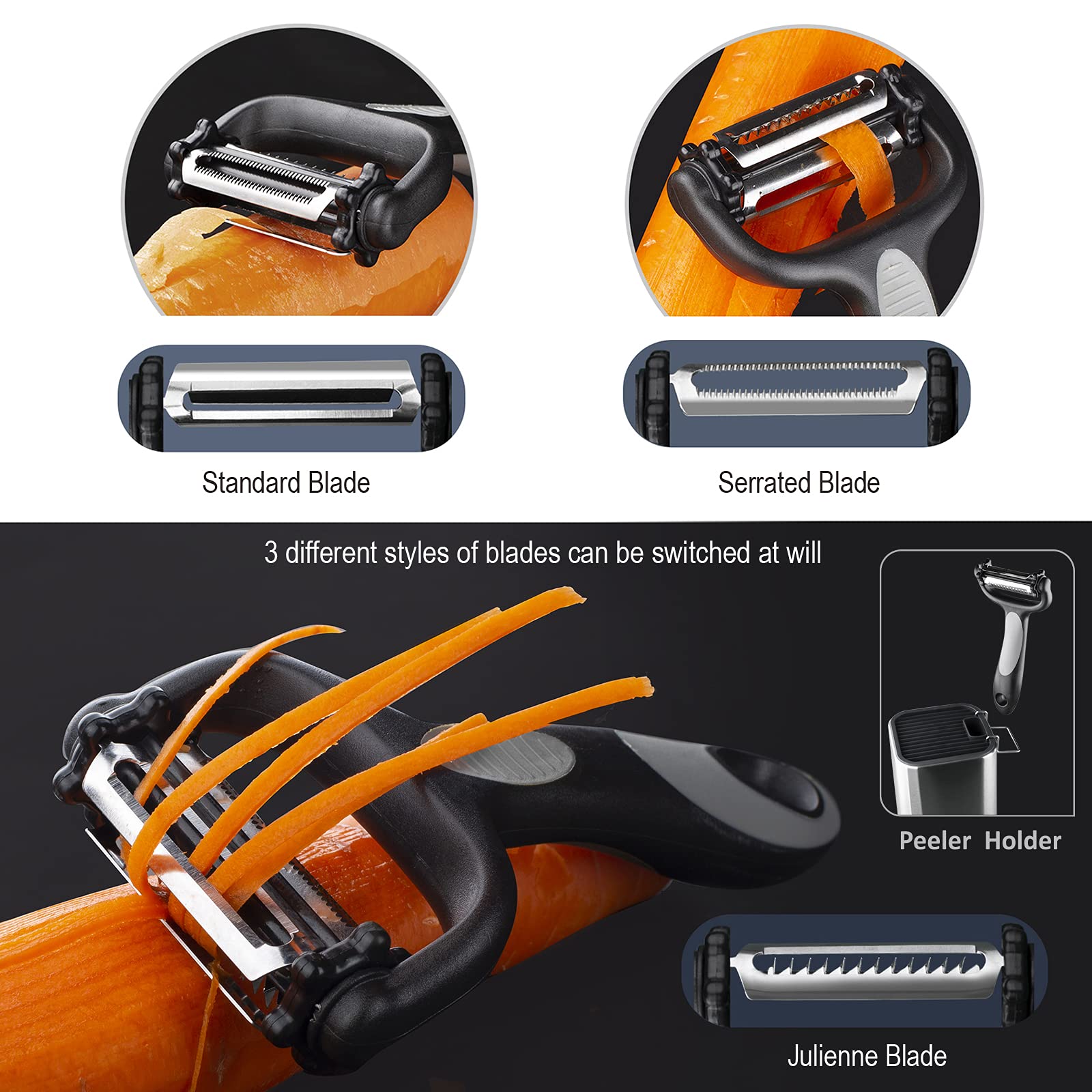 RAXCO textured black handle detail showing secure grip and comfort