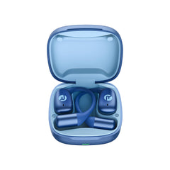 Raycon close-up texture of earbud surface highlighting lightweight comfort