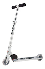 Razor A Model front view showing sleek frame and quick ride portability