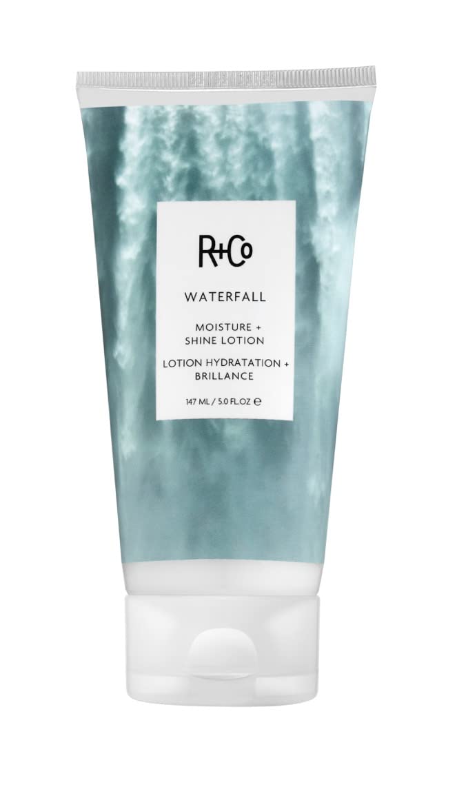 R+Co WATERFALL front packaging showing bottle and label for clear identification and convenience