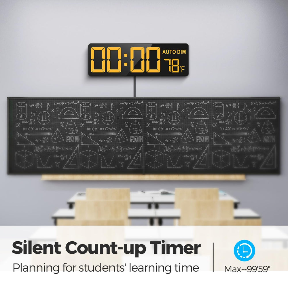 REACHER mounted on classroom wall to improve schedule visibility