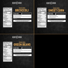 Ready Hour close-up freeze-dried fruit texture highlighting preserved flavor benefit
