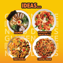 Real Naturals cooked ramen bowl showing versatile healthy meal option