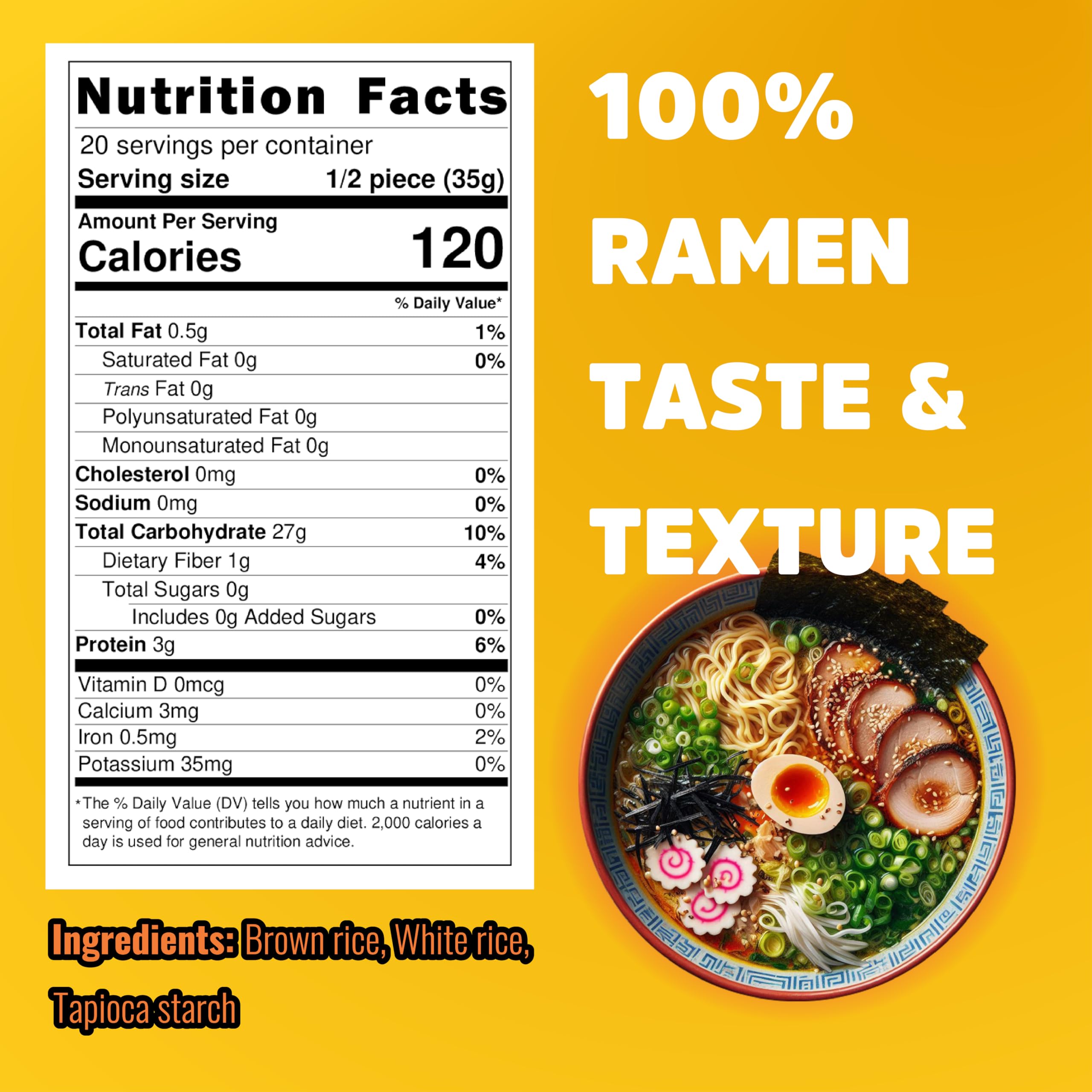 Real Naturals bundle of ten rice ramen packs for pantry convenience