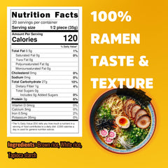 Real Naturals bundle of ten rice ramen packs for pantry convenience