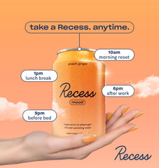 Recess fruit brew detail with visible dried fruit for natural flavor benefit