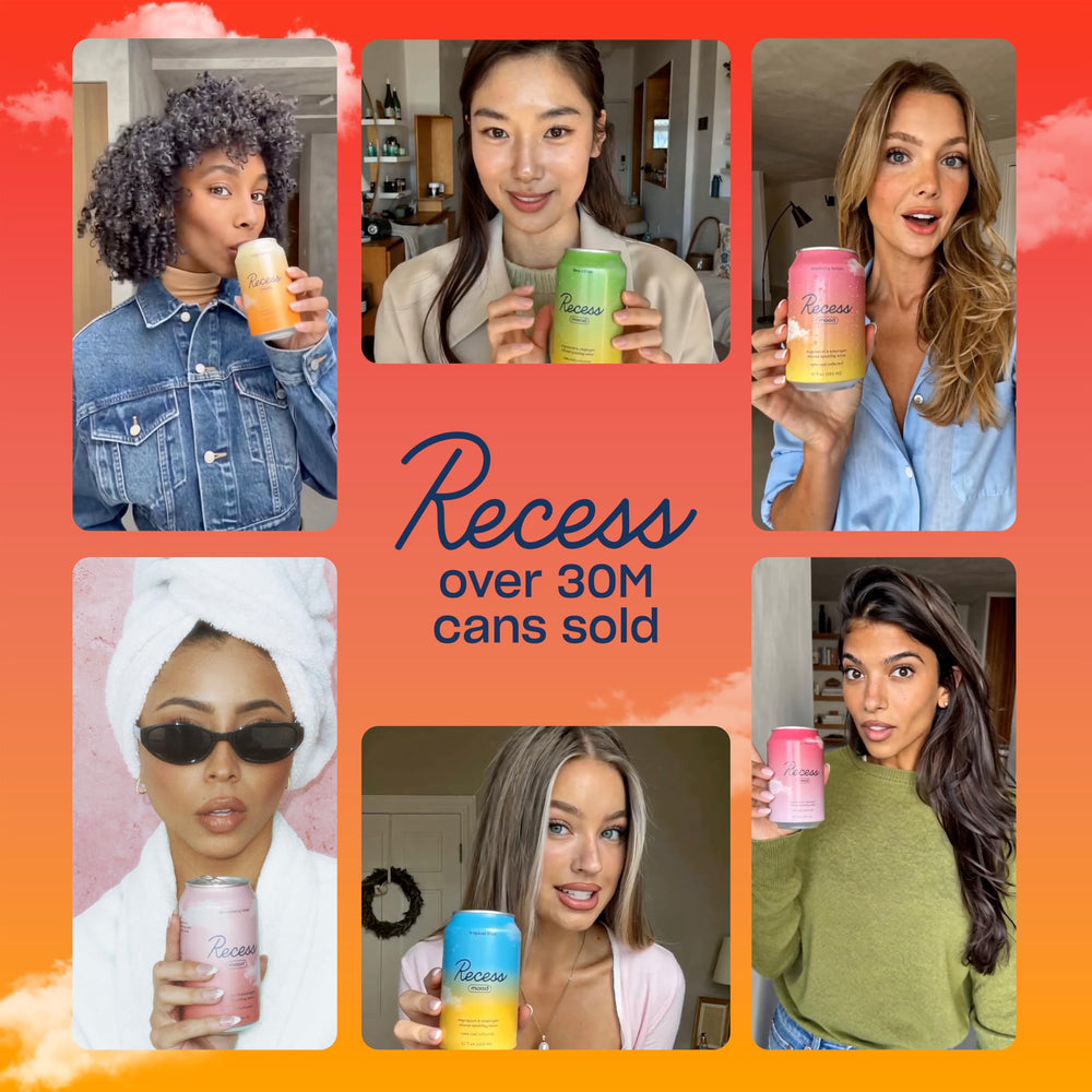 Recess can held in hand to show scale and portable relaxation benefit