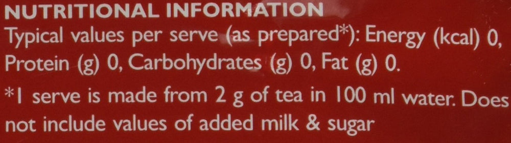 RED LABEL 1kg pack beside common items showing real-world size reference