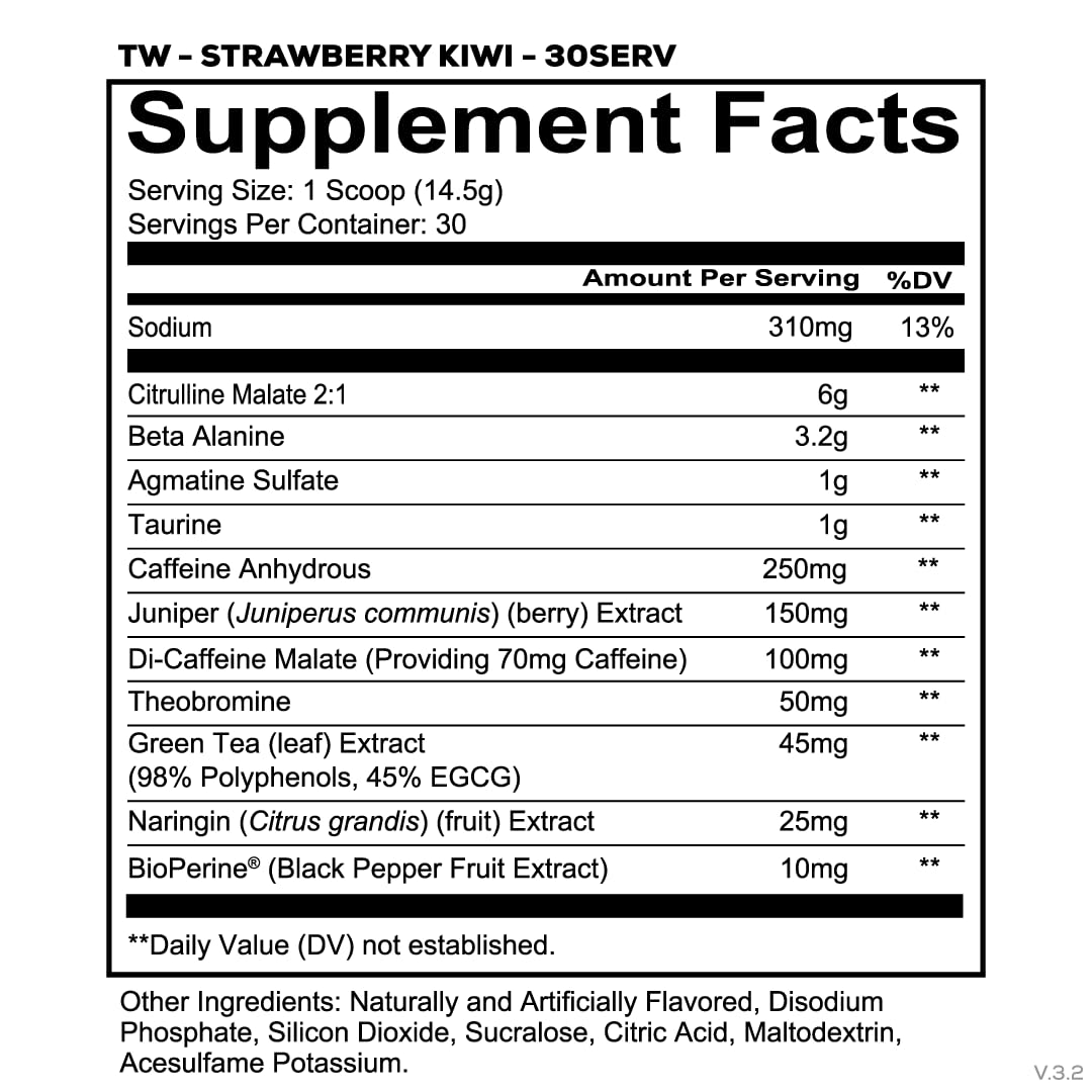 REDCON1 back label close-up showing supplement facts and ingredient clarity