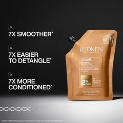Redken argan oil closeup highlighting nourishing ingredient and shine