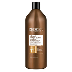 Redken bottle front view showing product label and amount for clear identification and benefit