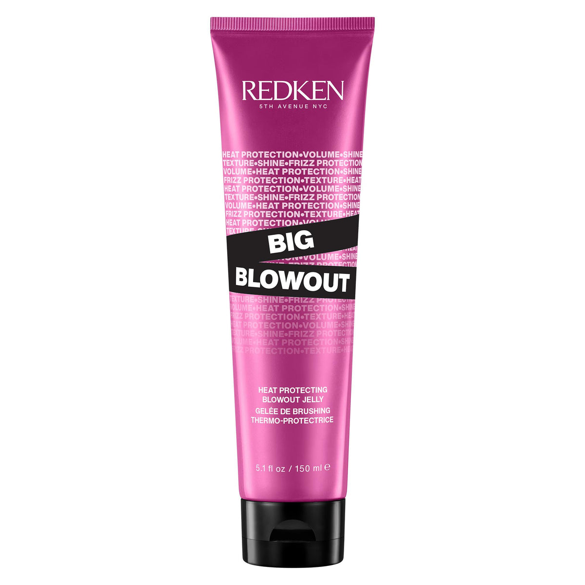 Redken Big Blowout front packaging showing size and label benefits