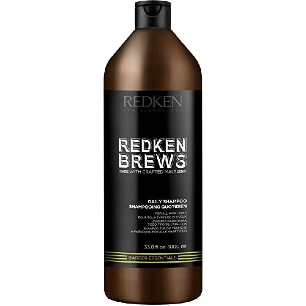 Redken Brews front bottle shot showing clean packaging and brand clarity