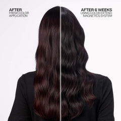 Redken back label close-up with ingredients detail and clarity benefit