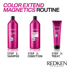 Redken creamy shampoo texture close-up highlighting conditioning benefit