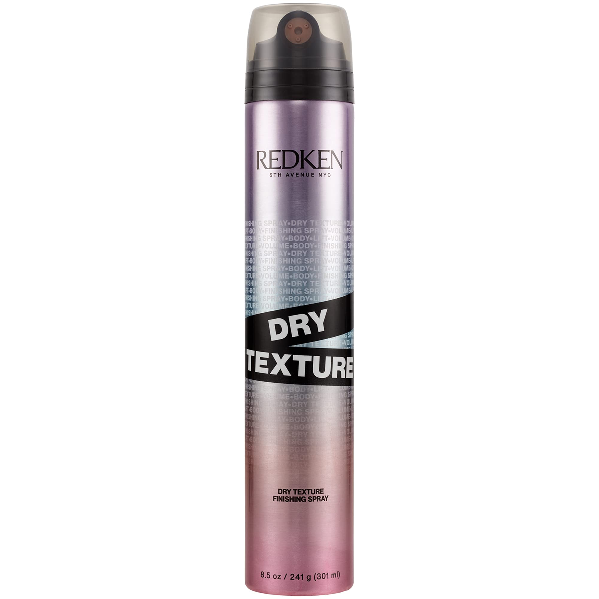 Redken dry texture front packaging showing product and brand benefits