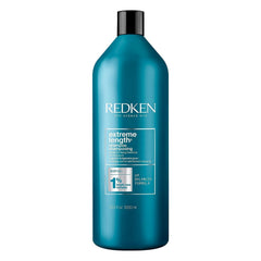 Redken Extreme Length front bottle showing product and large size benefit
