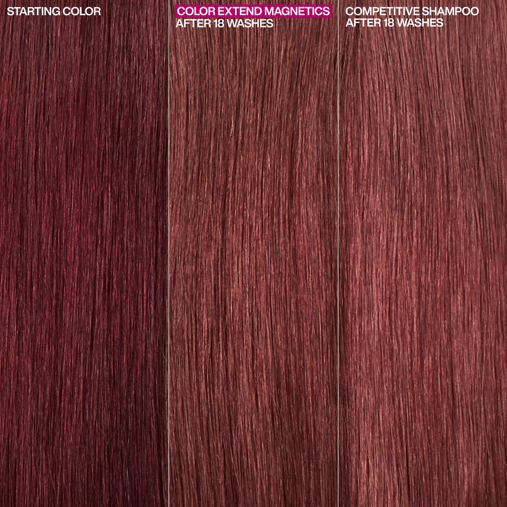 Redken conditioner being applied to damp hair demonstrating improved manageability benefit