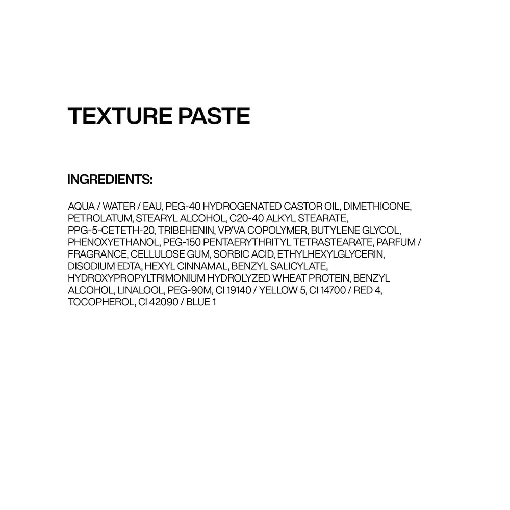 Redken label close-up highlighting product name and styling benefits