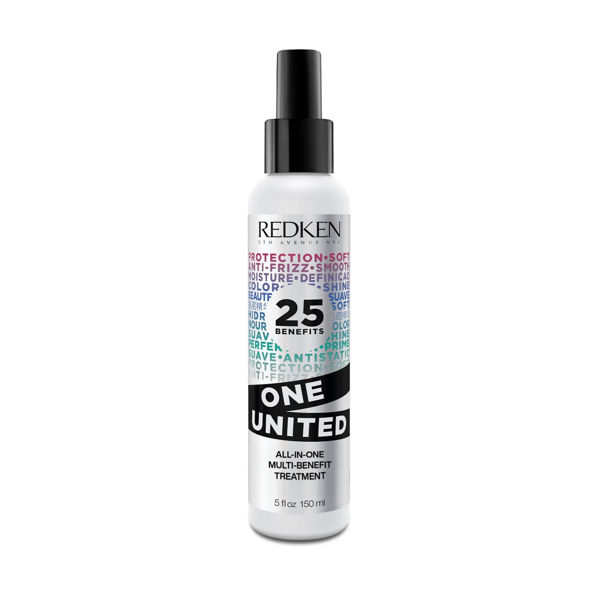 Redken One United front bottle view showing label and benefits