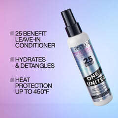 Redken One United spray nozzle close-up for easy application