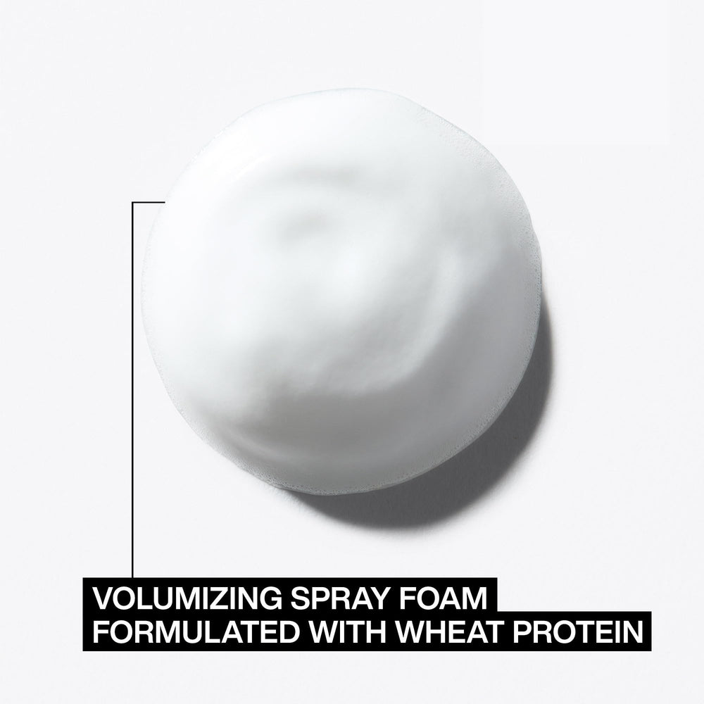 Redken root lifter applied during blow-dry delivering visible lift and control