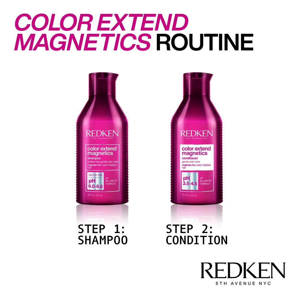Redken creamy conditioner texture close-up showing smooth consistency for easy detangling