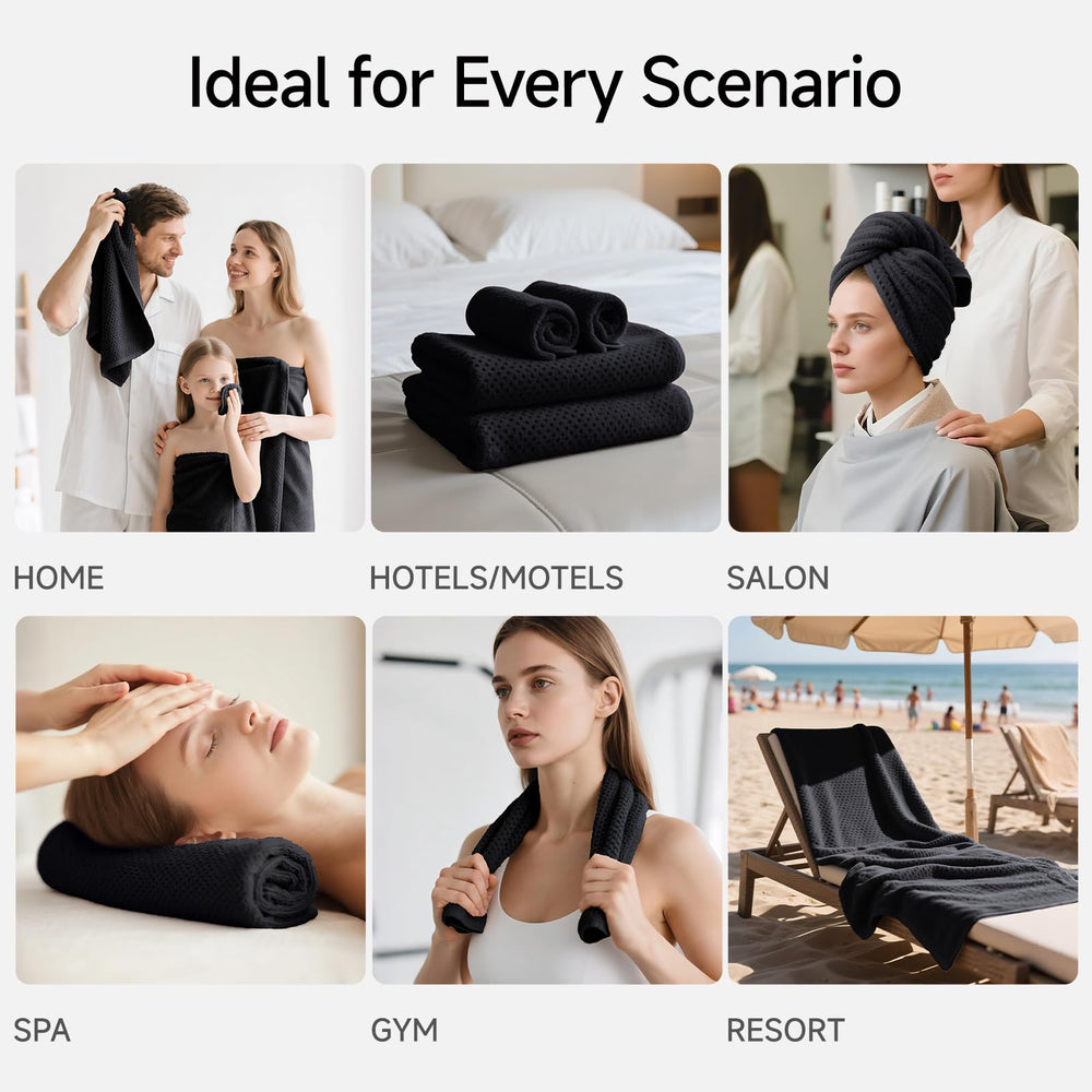 REDKISS towel packed in a gym bag demonstrating portability and quick-dry convenience