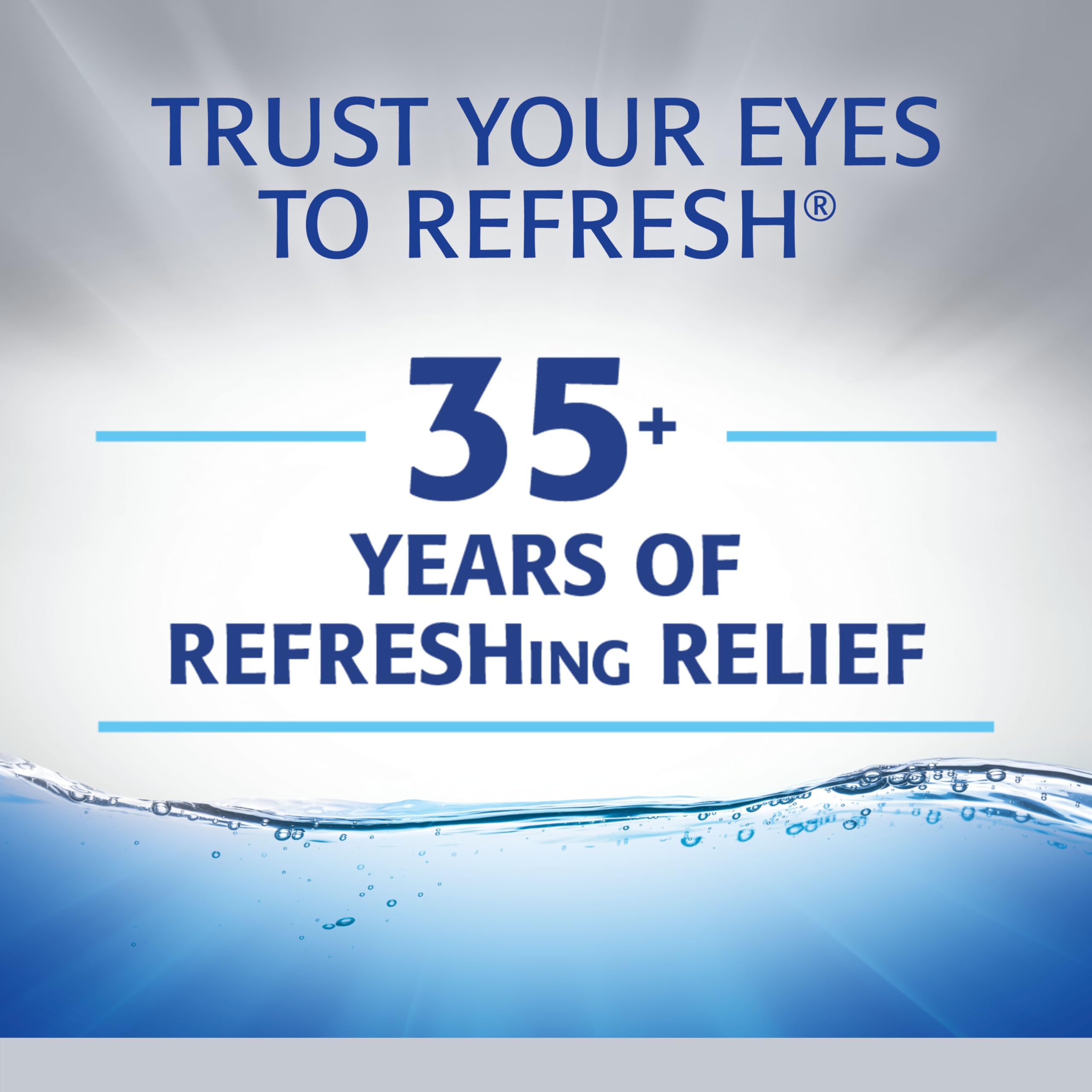 Refresh OPTIVE Advanced dropper tip detail ensuring precise, hygienic drops