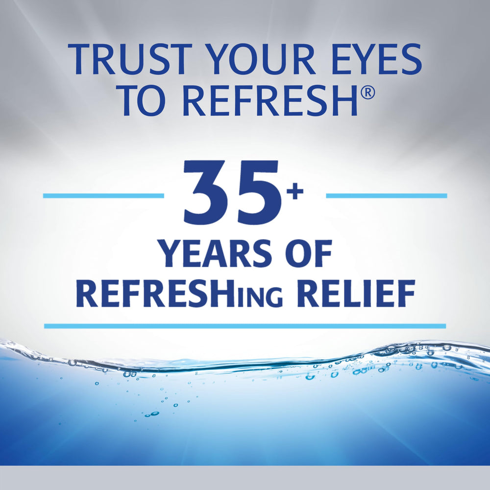 Refresh OPTIVE Advanced dropper tip detail ensuring precise, hygienic drops