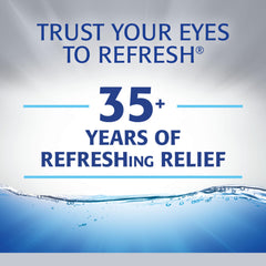 Refresh OPTIVE Advanced dropper tip detail ensuring precise, hygienic drops