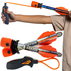 Refresh Sports front packaging showing included rockets and launcher, clear gift appeal