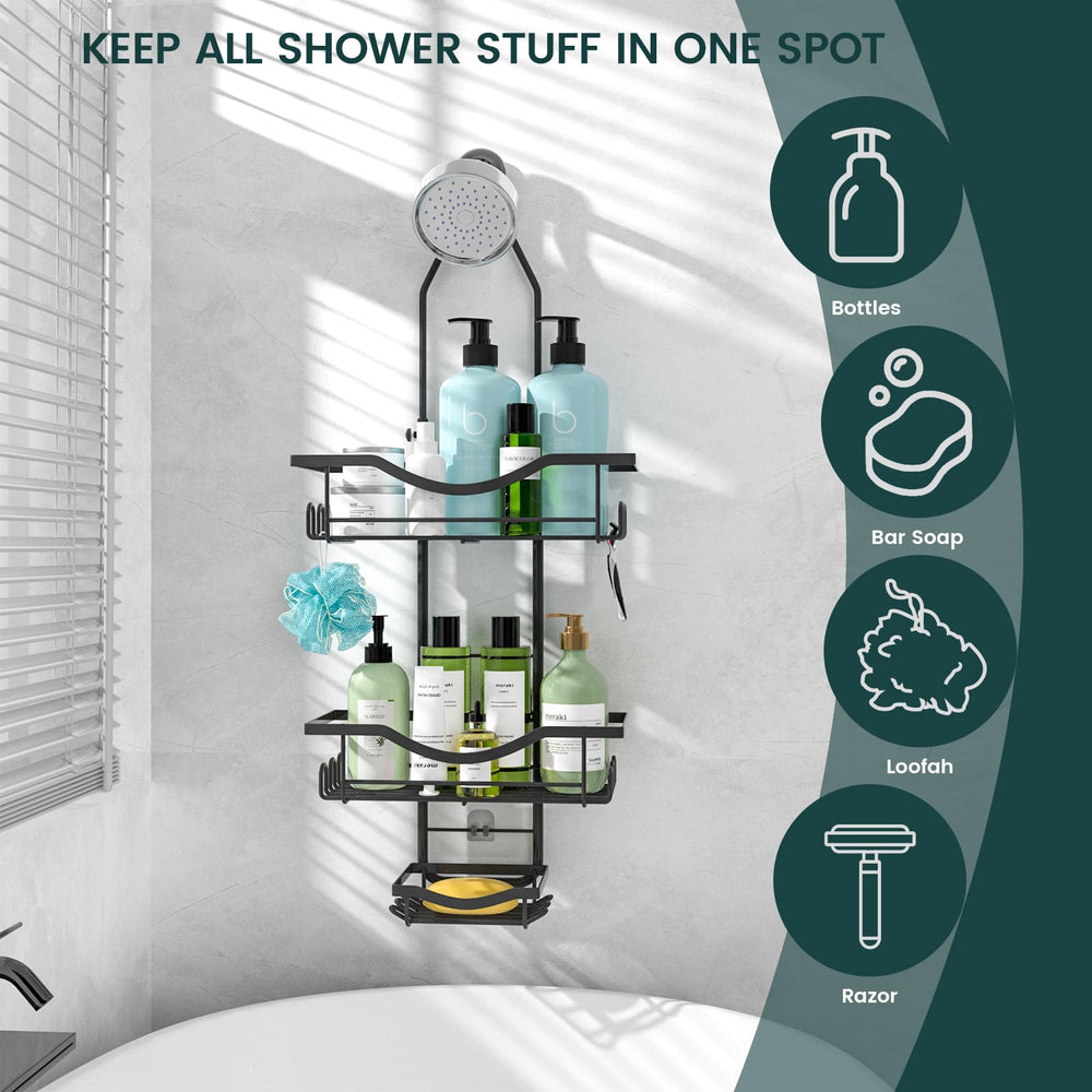 REINHARDT size comparison with toiletries to illustrate capacity