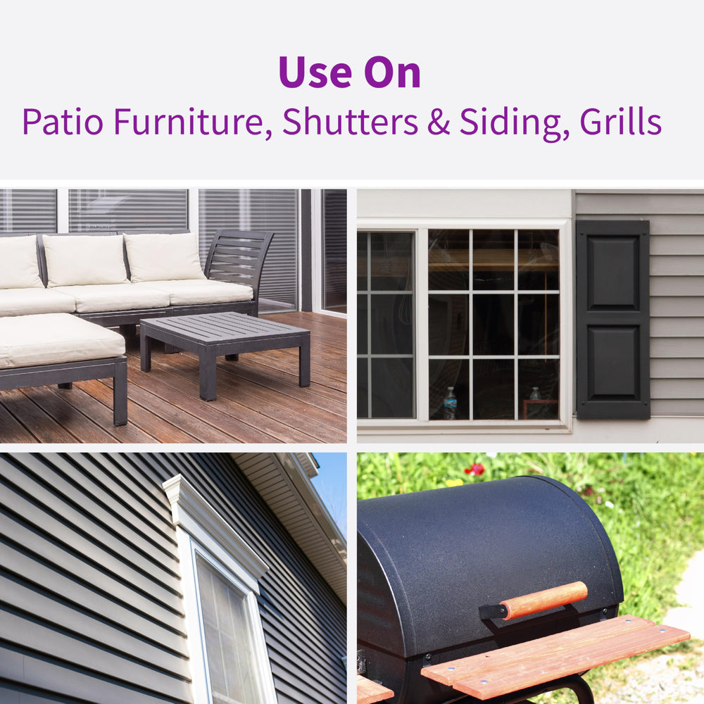 Rejuvenate restoring vinyl shutters to improve curb appeal