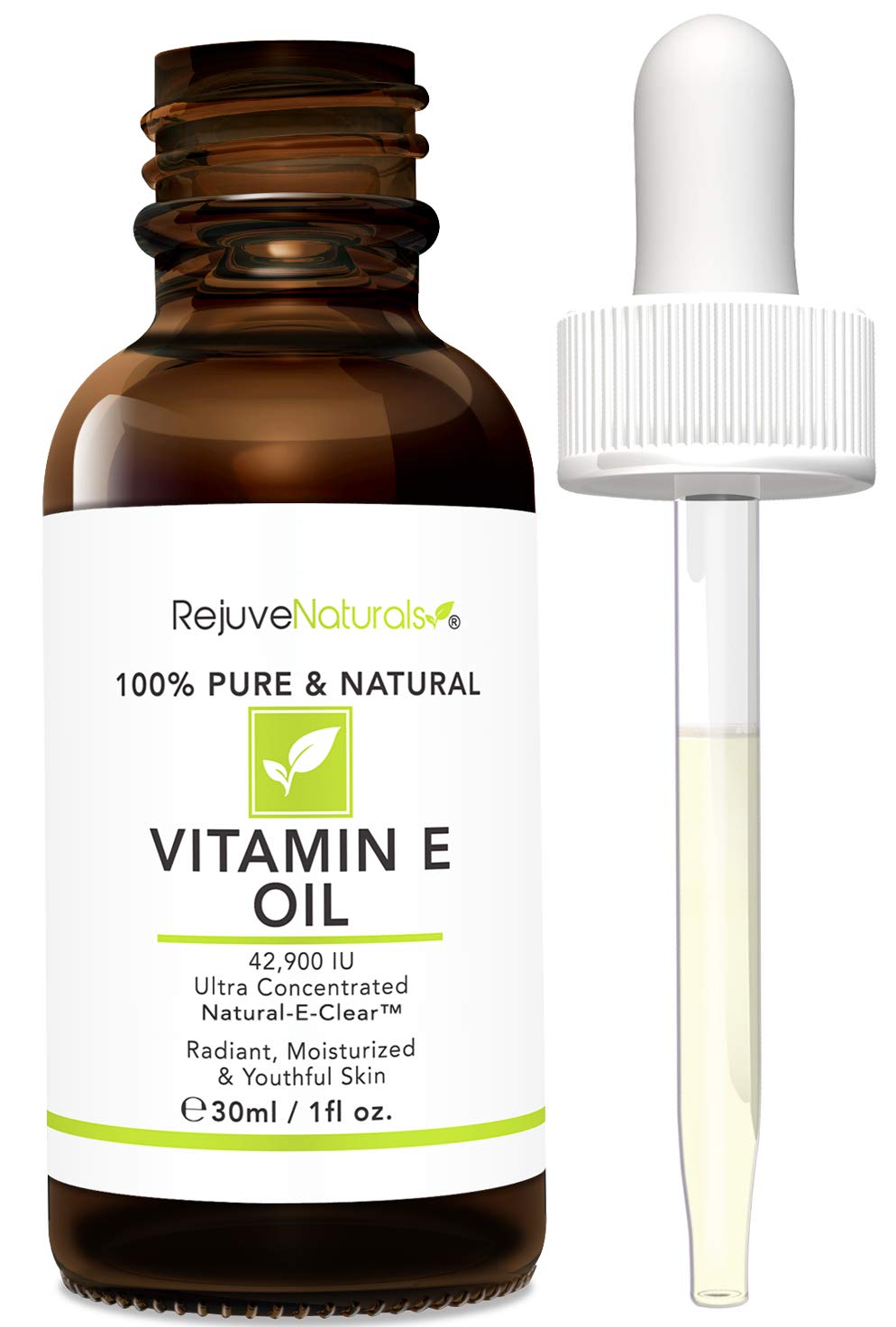 RejuveNaturals using oil on face conveying nourishment and youthful-looking skin